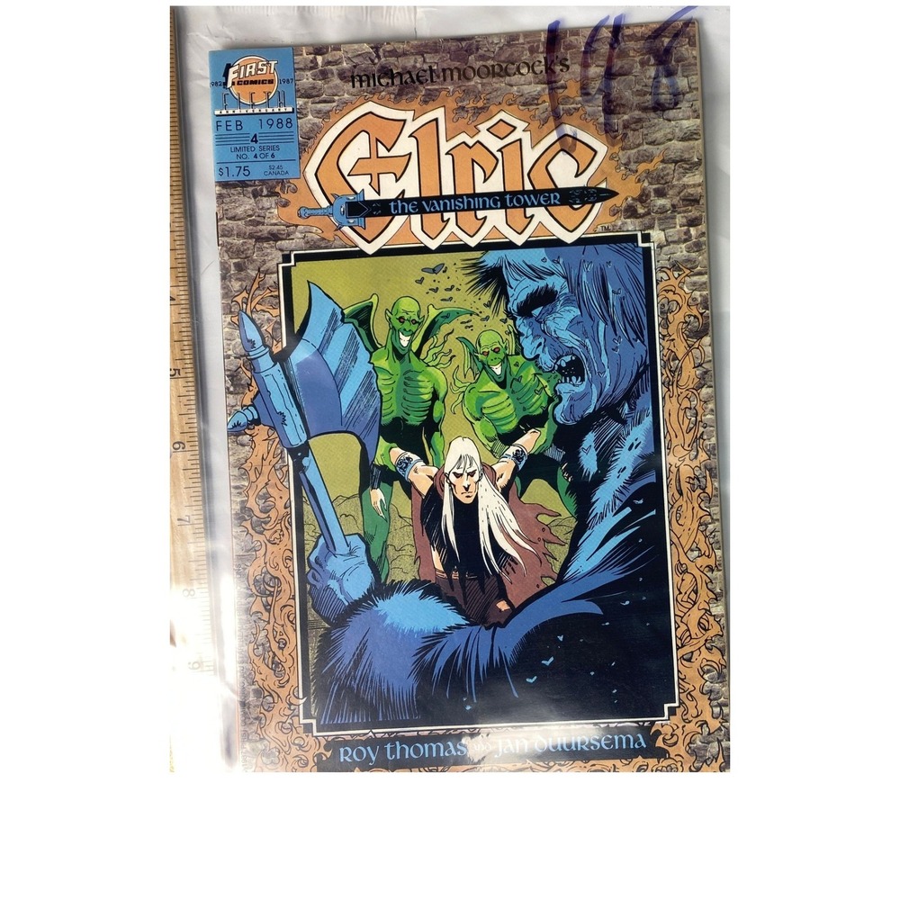 Elric‎ The Vanishing Tower Comic Book February 1988 First Issue Roy Thomas